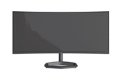Skærm - 34" Cooler Master GM34-CWQ2 - 3440x1440 (UWQHD) - 144Hz - VA - KVM switch *DEMO* - CMI-GM34-CWQ2-EK