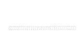 Blæk, Toner & Forbrugsstoffer - GBC Wire indbindingsryg  3:1 NO4 A4 Hvid - RE810470