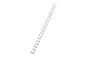 Blæk, Toner & Forbrugsstoffer - GBC CombBind indbindingsryg Combs  14mm A4 21R Hvid - 4028198
