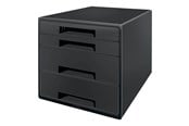 Arkivering & Opbevaring - Leitz Recycle skuffekabinet, Sort - 53720095