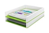 Arkivering & Opbevaring - Leitz Brevbakke  WOW tofarvet Grøn - 53611054