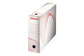Arkivering & Opbevaring - Esselte - box file - for A4 - capacity: 800 sheets - white - 128003