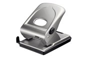 Skrivebordstilbehør - Rapid Hulapparat  FMC40 2-huls 40 ark Brilliant sølv - 21835602