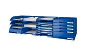 Arkivering & Opbevaring - Leitz Brevbakke  Plus Slim Blå - 52370035