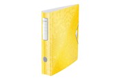 Arkivering & Opbevaring - Leitz Brevordner 180° Active WOW PP A4/60mm Gul - 11070016