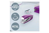 Skrivebordstilbehør - Leitz Hæftemaskine  NeXXt WOW Mini 10 ark Lilla - 55281062