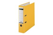 Arkivering & Opbevaring - Leitz Brevordner  180° PP A4/80mm, 90% recirkuleret karton, 30% før-forbruger recirkuleret plastik Gul - 10101015
