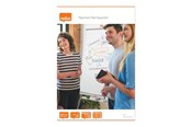 Konference & Præsentation - Nobo - flip chart pad - 650 x 1000 mm - 50 sheets (pack of 2) - 7700140