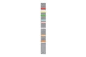 Konference & Præsentation - Nobo card planner panel - 32 slots - grey - 1900393