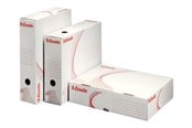 Arkivering & Opbevaring - Esselte Standard - box file - for A4 - white - 128005
