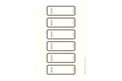 Arkivering & Opbevaring - Leitz narrow / short - lever arch label - for A4 C4 - grey (pack of 60) - 16930085