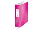 Arkivering & Opbevaring - Leitz Brevordner  180° WOW lamineret pap A4/80 mm Pink - 10050023