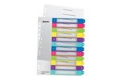 Arkivering & Opbevaring - Leitz WOW - divider - for A4 Maxi - tabbed - multicolour - 12440000