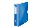 Arkivering & Opbevaring - Leitz Brevordner 180° Active WOW PP A4/80mm Blå - 11060036