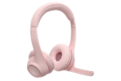 Hovedtelefoner/headset - Logitech Zone 300 Wireless Headset - Pink - 981-001412