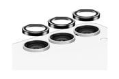 Mobil - Andet Tilbehør - PanzerGlass Hoops™ Camera Lens Protector Samsung Galaxy S23 FE | Black - PANZER0460