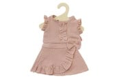Dukker & Tilbehør - Heless Dolls Wrap Skirt Pink with Ruffles 35-45 cm - 2423