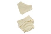 Dukker & Tilbehør - Heless Dolls Baby Set Ecru 28-35 cm - 4201