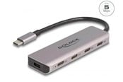 USB hub - DeLOCK 64238 Interface Hub USB hub - 4 ports - Grå - 64238