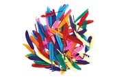 Kreativitet & Hobbyartikler - Colorations - Colored Duck Feathers 28.5 grams - CHDUCKOZ