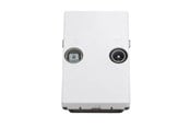 Antennekabel/stik - Triax Wall Outlet FM/TV TD 260E White - 302580