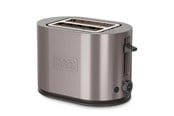Brødrister - Black & Decker Brødrister Toaster 2 Slot Stainless Steel - ES9600160B