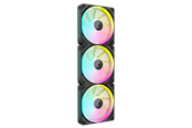 Kabinet Køler - Corsair iCUE LINK LX120 3-pack - Kabinet køler - 120mm - Sort - 36 dBA - CO-9051026-WW