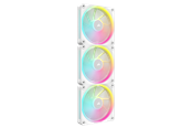 Kabinet Køler - Corsair iCUE LINK LX120 3-pack - Kabinet køler - 120mm - Hvid - 37 dBA - CO-9051030-WW