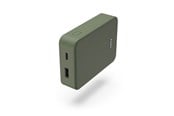 Powerbank - Hama Powerbank Colour 10 10000mAh USB-C+USB-A Green Powerbank - Grøn - 10000 mAh - 00201713