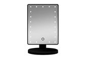 Makeupspejl - Gillian Jones Makeup Mirror w. Heart LED Light & Touch Function Black - 5713982011494