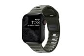 Smartwatch - Tilbehør - Nomad - Sport Band - 44mm/42mm | M/L | Ash Green | FKM | V2 - NM01132585