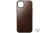 Mobil - Covers & Cases - Nomad Modern Leather MagSafe Case - brown - iPhone 14 Plus - NM01279785