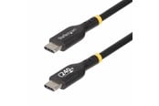 USB kabel - StarTech.com 2m USB C Charging Cable USB-IF Certified USB-C Cable 240W - USB-C cable - 24 pin USB-C to 24 pin USB-C - 2 m - USB2EPR2M