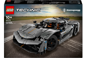 LEGO® - LEGO Technic 42173 Koenigsegg Jesko Absolut-hyperbil – grå - 42173
