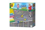 Kreativt Legetøj - SES Creative Sidewalk Chalk Games 5in1 - 02207