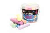 Udendørsleg - Creative Craft Group Jumbo Sidewalk Chalk in Bucket 15 pcs. - 610001