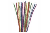 Kreativitet & Hobbyartikler - Colorations - Chenille Wire Glitter 100pcs. - CHSPAR