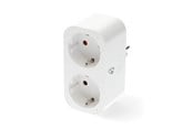 Smart Home - Nedis SmartLife Smart Plug WiFi, Effektmåler, 3680W, Type F (CEE 7/7), Hvid - WIFIP141FWT