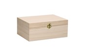 Børneværelse - Playwood Wooden Box A5 Size with Flap Lid - SL047C