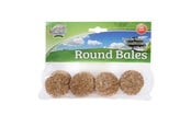 Legetøj - Kids Globe Round Bales 1:32 4pcs. - 610703