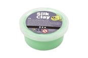 Konstruktionslegetøj - Silk Clay - Light Green 40gr. - 79108