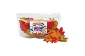 Kreativitet & Hobbyartikler - Colorations - Fabric Autumn Leaves 200pcs. - CHFABLEA