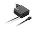 Bærbar Oplader - Lenovo 65W USB-C Wall Adapter - GX21L58555