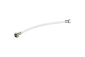 Toiletter, sæder, bideter og reservedele - Neoperl Tilslutningsslange PVC 3/8" x 1/2" x 400 mm, hvid - 86379302040