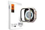 Smartwatch - Tilbehør - Spigen Glass tR Slim Pro 1 Pack - titanium - Apple Watch Ultra 2/Ultra 49mm - AGL06161