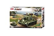 Konstruktionslegetøj - Sluban Army - Medium Tank Green - M38-B0860