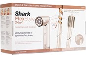 Hårtørrer - Shark Hårtørrer - Flexstyle 3-in-1 Hair Dryer Hot Air Brush & Styler HD424EU - 1400 W - 0622356270595