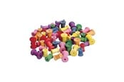 Kreativitet & Hobbyartikler - Colorations - Colored Wooden Bobbins Set of 50 - CHCSPOOL