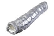 Ventilation - Duka Flexslange med isolering Ø102x4000 mm, hvid - 109624