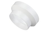 Ventilation - Duka Reduktion Ø100-125 mm, hvid - 127743